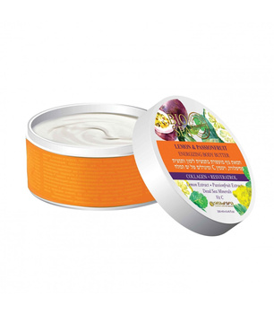 ENERGETYZUJĄCE MASŁO DO CIAŁA: CYTRYNA I MARAKUJA 250 ML